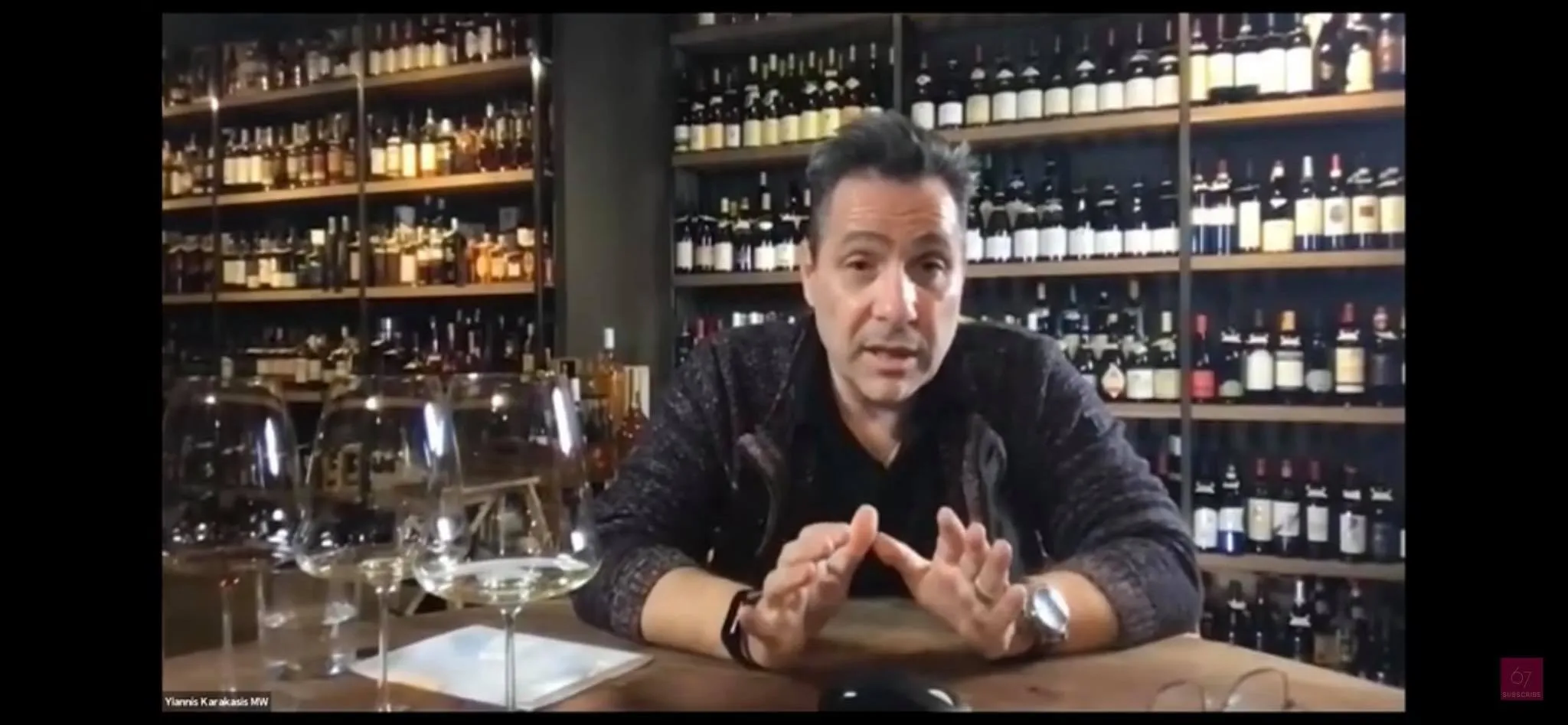 Webinar on the Wines of Santorini at 67 Pall Mall