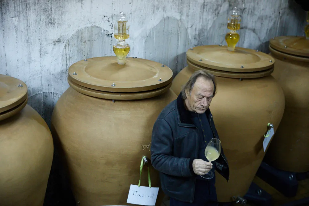 The new Paris Winery on Santorini by Paris Sigalas