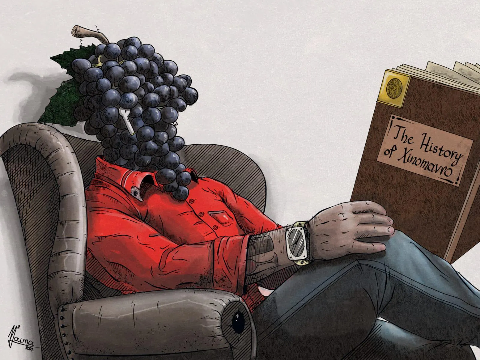 Xinomavro the transformation